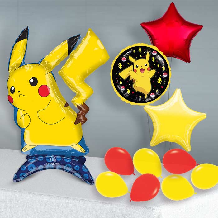 Pikachu Sitter Balloon Package Delivered