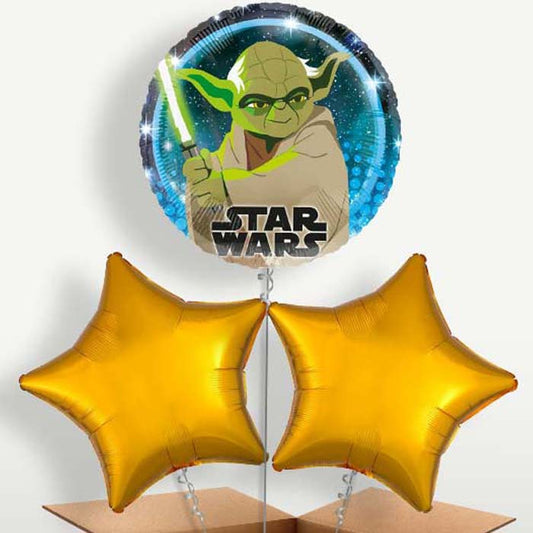 Star Wars Yoda Helium Bunch of Balloons | Small Indoor Plants