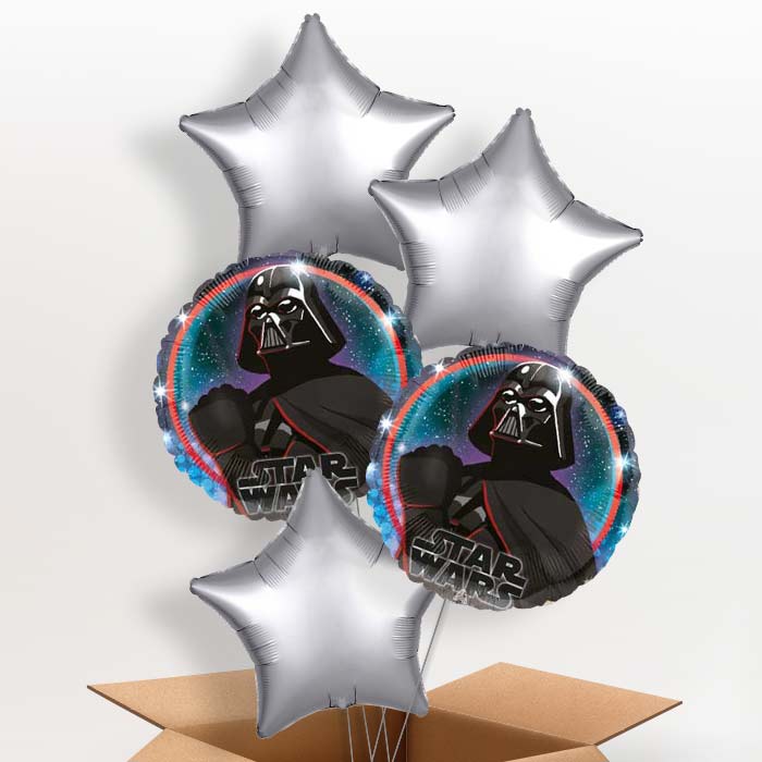 Darth Vader Helium Balloon in a Box