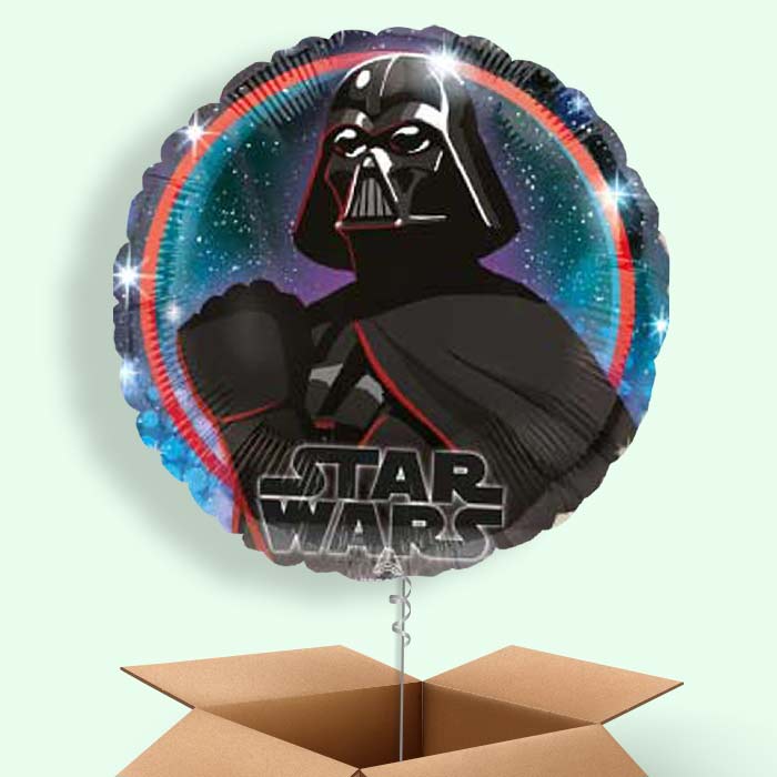 Darth Vader Helium Balloon in a Box