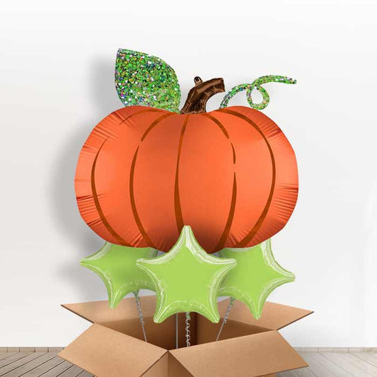 Giant Pumpkin Balloons in a Box Gift