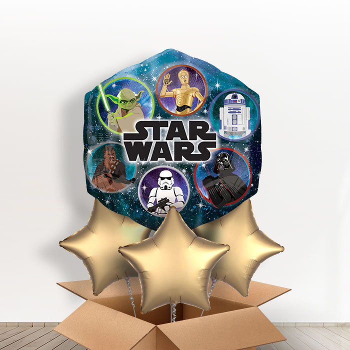 Giant Star Wars Balloon in a Box Gift