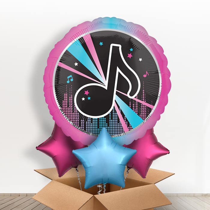 Internet Famous Giant Balloon in a Box Gift - With 3 Plain Balloons | Small Indoor Plants