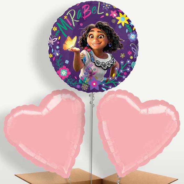 Encanto Trio Balloon Bunch inflated with Helium | Small Indoor Plants