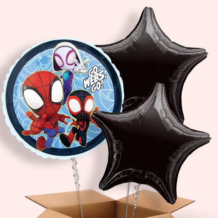 Spiderman Helium Balloon in a Box