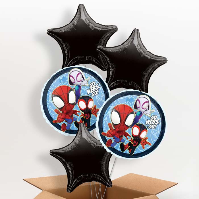 Spiderman Helium Balloon in a Box