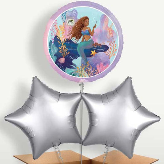 Little Mermaid Live Action Balloon Bunches | Small Indoor Plants