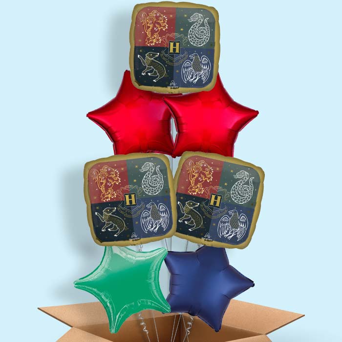 Harry Potter Hogwarts Crest Balloon in a Box