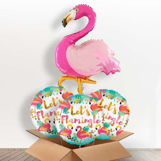 Giant Flamingo Balloon in a Box