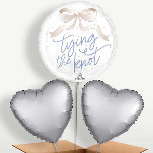 Floral Wedding Tying the Knot Bunch of Balloons | Small Indoor Plants