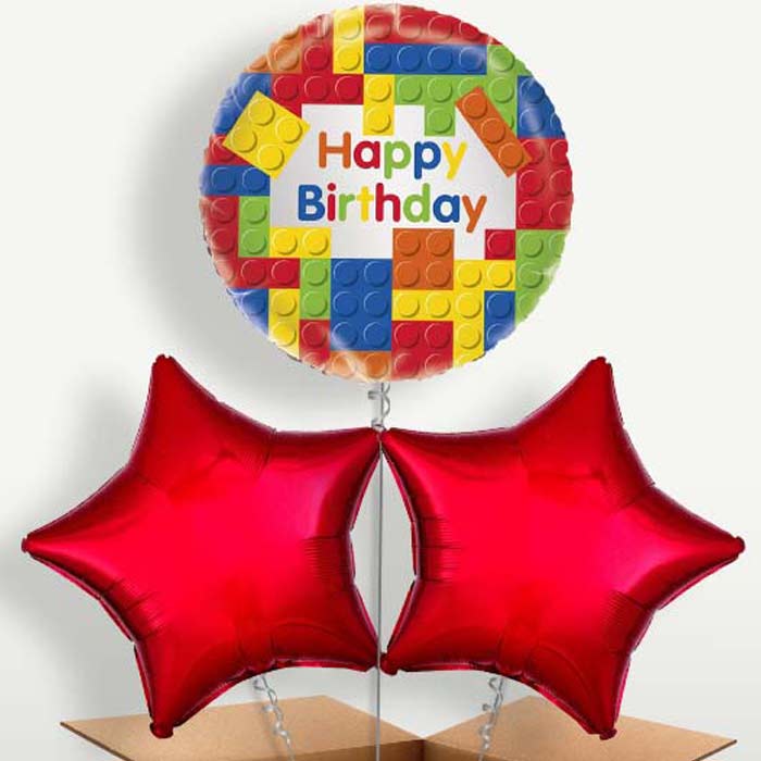 Building Blocks Happy Birthday Bunch of Balloons | Small Indoor Plants