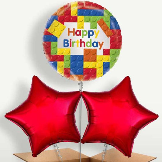 Building Blocks Happy Birthday Bunch of Balloons | Small Indoor Plants