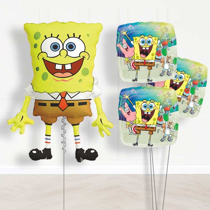 Spongebob Balloon Bouquet in a Box