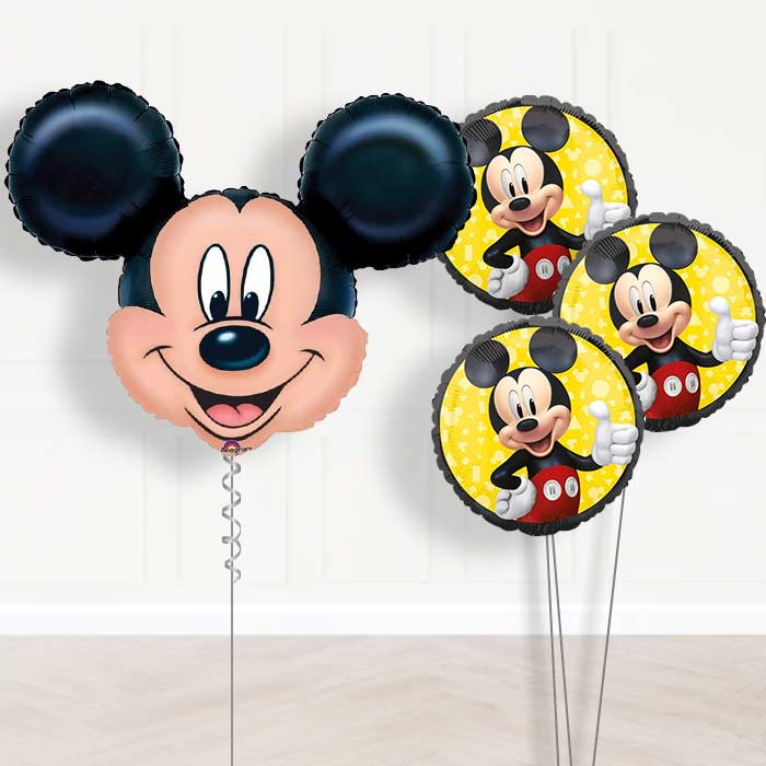 Mickey Balloon Bouquet in a Box - Head