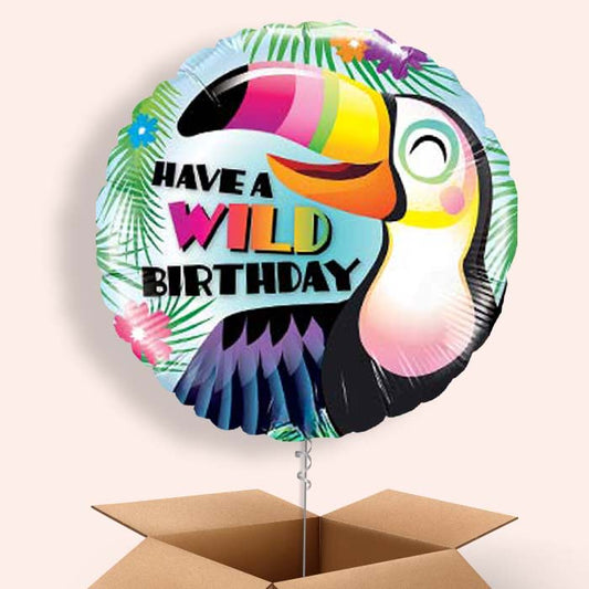 Have a Wild Birthday Toucan Balloons in a Box