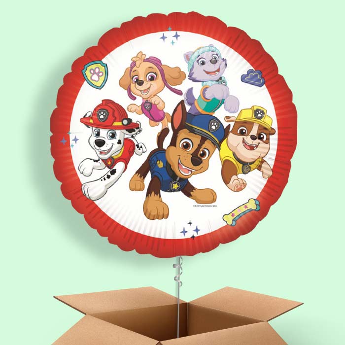 Paw Patrol Ready for Action Foil Balloon  in a Box