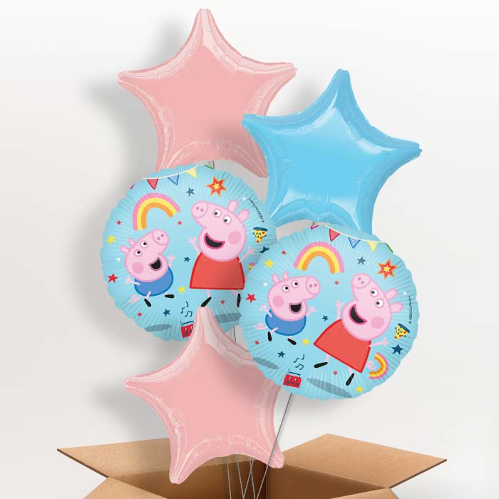 Peppa Pig Messy Play Foil Balloon in a Box