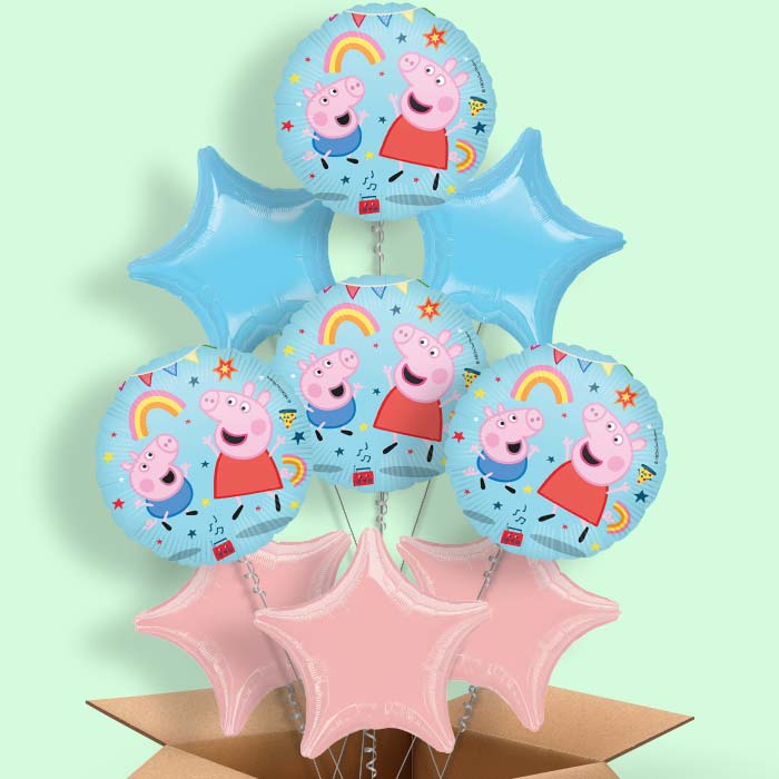 Peppa Pig Messy Play Foil Balloon in a Box