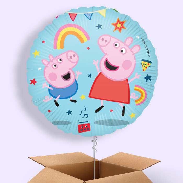 Peppa Pig Messy Play Foil Balloon in a Box