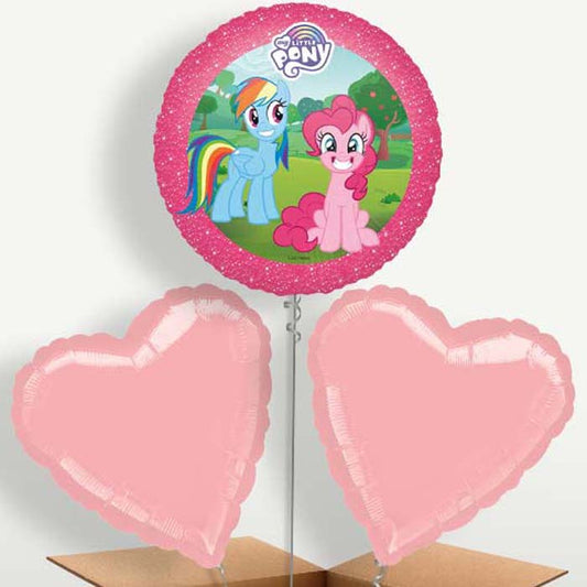 My Little Pony Cartoon Balloon Bunches inflated with Helium | Small Indoor Plants