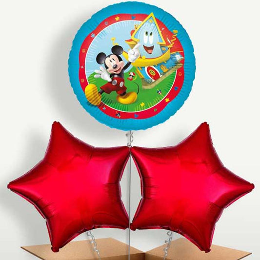 Mickey Mouse Rock the House Balloon Bunches | Small Indoor Plants