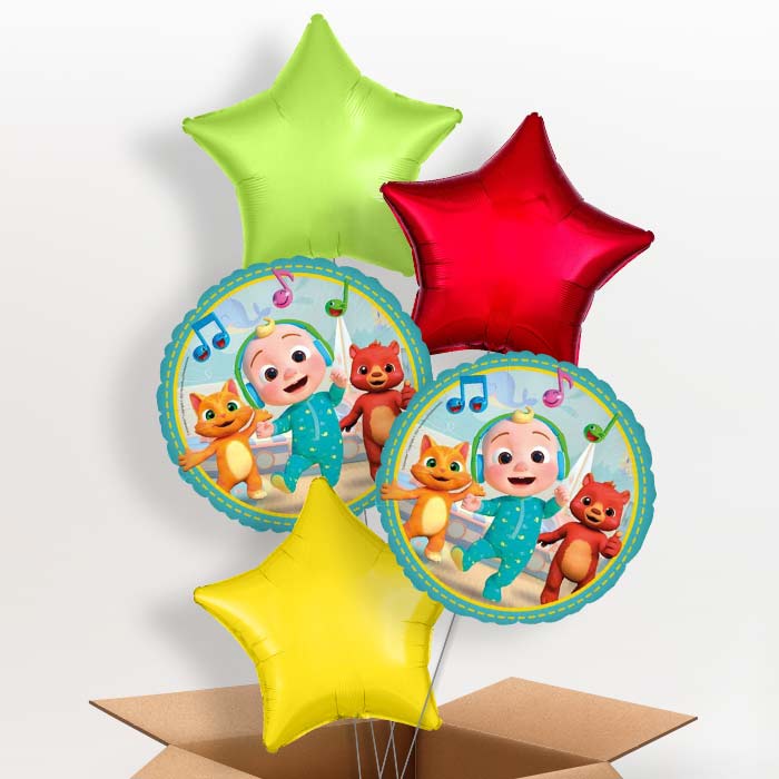 Cocomelon Helium Balloon in a Box - 5 Balloon | Small Indoor Plants
