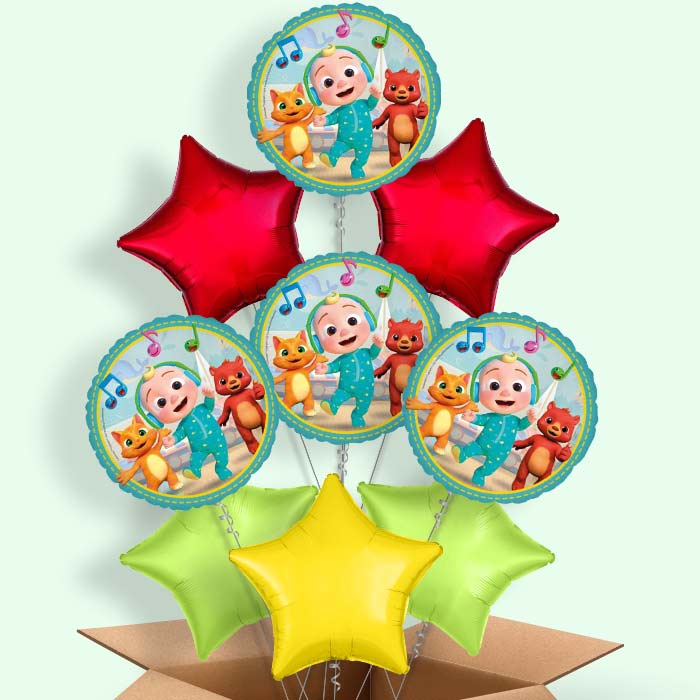 Cocomelon Helium Balloon in a Box - 9 Balloon | Small Indoor Plants