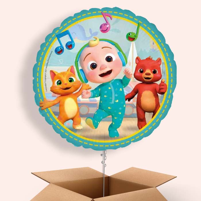 Cocomelon Helium Balloon in a Box - 1 Balloon | Small Indoor Plants