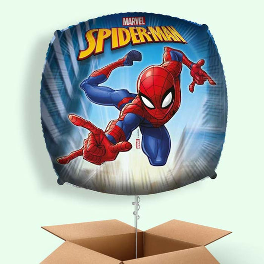 Spiderman Foil Balloon in a Box