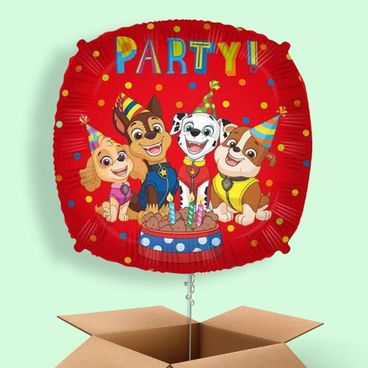 Paw Patrol Party! Foil Balloon  in a Box