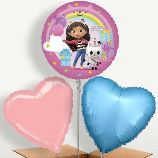 Gabby’s Dollhouse Pink Trio Balloon Bunch | Small Indoor Plants