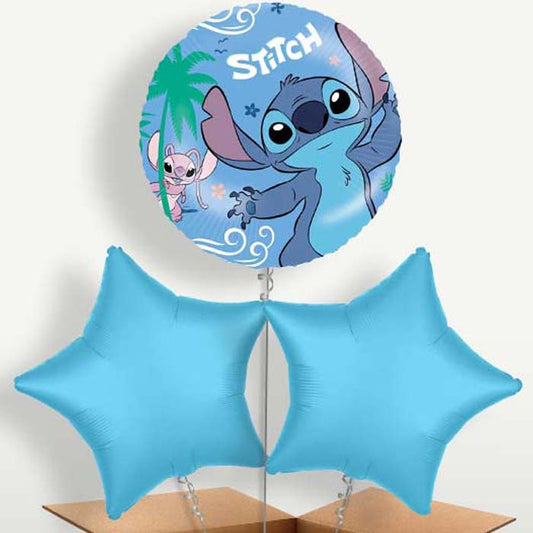 Lilo & Stitch Balloon Bunches inflated with Helium | Small Indoor Plants