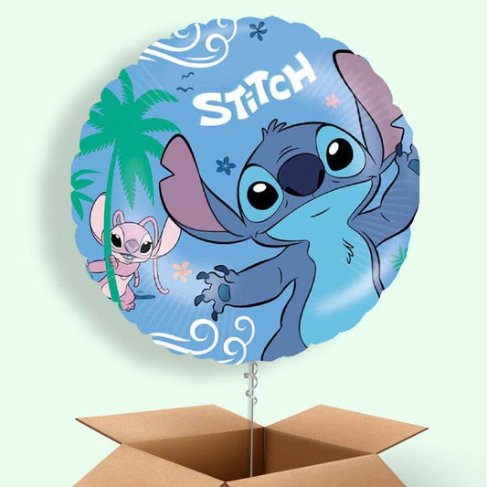 Lilo and Stitch Foil Balloon in a Box