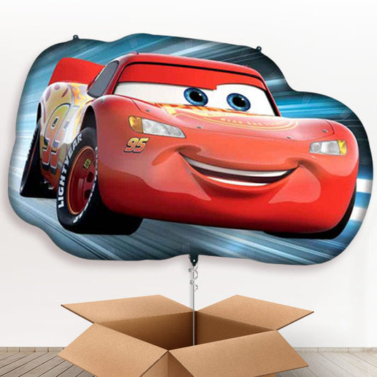 Lightning McQueen Helium Balloons in a Box - Giant Balloon | Small Indoor Plants