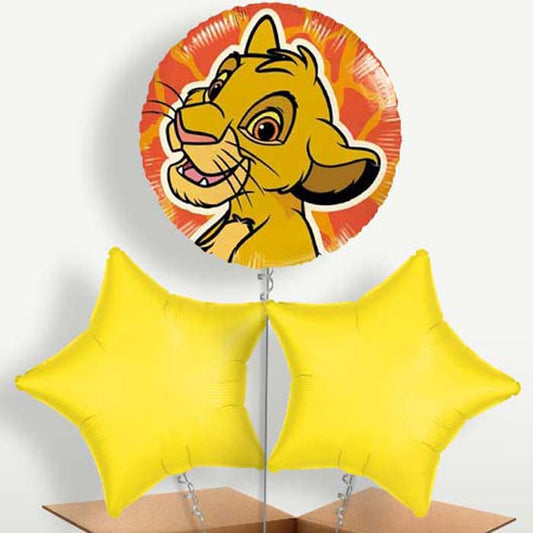 Lion King Balloon Bunches inflated with Helium | Small Indoor Plants