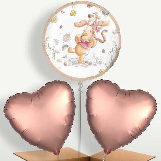 Winnie Pooh Helium Bunch of Balloons | Small Indoor Plants