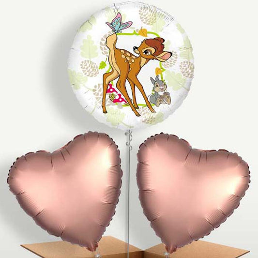 Bambi Bunch of Balloons inflated with Helium | Small Indoor Plants