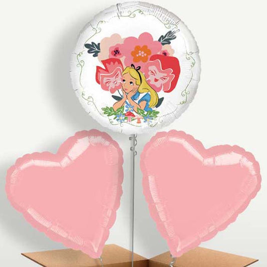 Alice in Wonderland Bunch of Balloons inflated with Helium | Small Indoor Plants