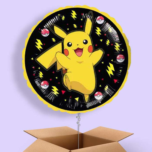 Pokemon Pikachu Helium Balloon in a Box