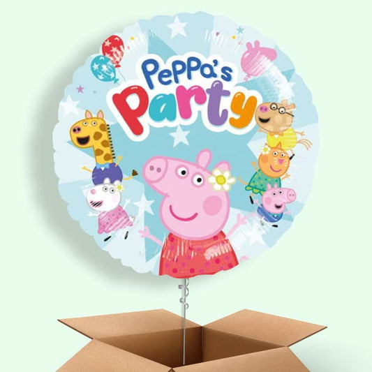 Peppa Pig Party Helium Balloon in a Box