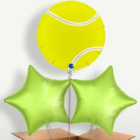 Tennis Ball Helium Bunch of Balloons | Small Indoor Plants