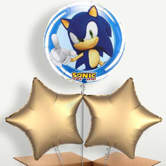 Sonic the Hedgehog Helium Bunch of Balloons | Small Indoor Plants