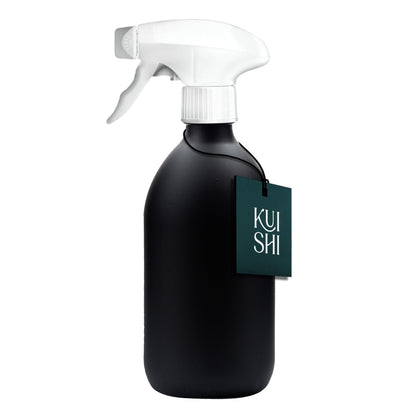 Black Glass Spray Bottle for Plants Eco-Friendly