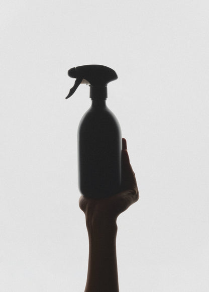Black Glass Spray Bottle for Plants Eco-Friendly
