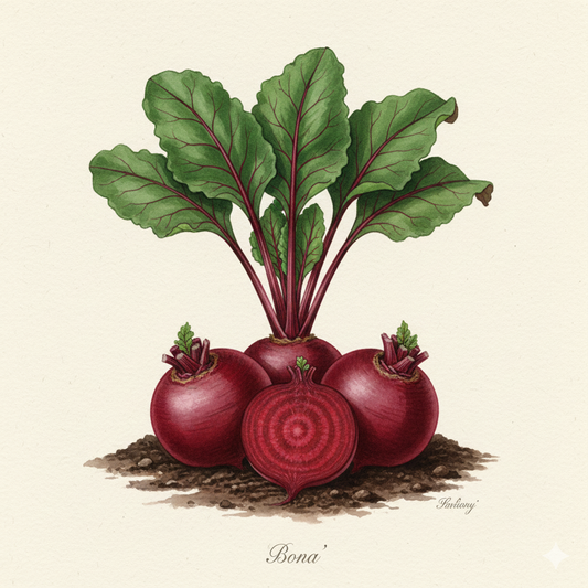 Bona Beetroot Seeds - Grow Exceptionally Sweet and Smooth Beetroots (300 Seeds)