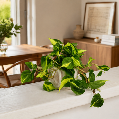Philodendron Brazil 15cm Hanging pot