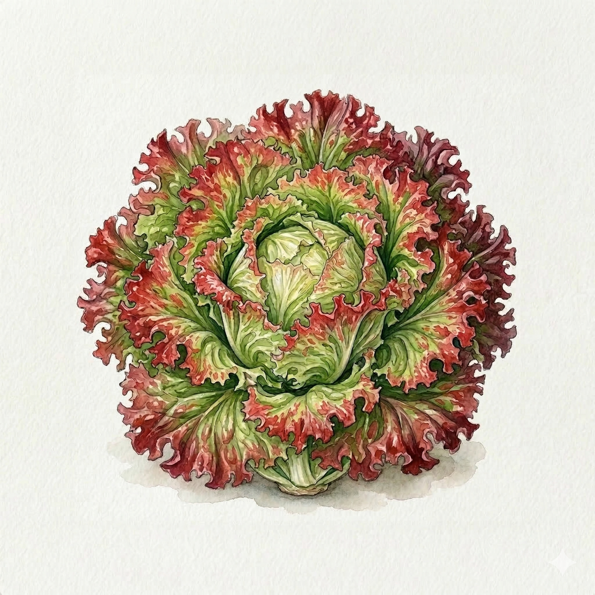 Cervanek Butterhead Lettuce Seeds - Vibrant Pinkish-Red Variety for Your Garden