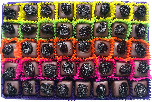 Cherry Marzipan Chocolates - Handmade Luxury Dark Chocolate