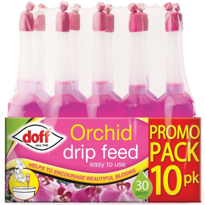 Doff Orchid Drip Feeders (Pack of 10)