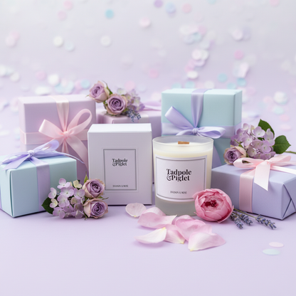 Damson & Rose Scented Candle